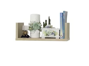 Półka wisząca dąb sonoma PTU 40 cm - Półki do salonu - miniaturka - grafika 1
