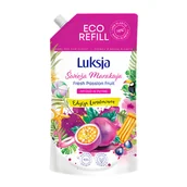 Mydła - Luksja, Mydło W Płynie Świeża Marakuja, Zapas, 900ml - miniaturka - grafika 1