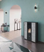 Piece wolnostojące - Piec na pellet Eva Calor Carol 9,5 kW - miniaturka - grafika 1