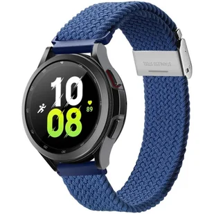 DUX DUCIS Mixture II - pleciona opaska do Samsung Galaxy Watch / Huawei Watch / Honor Watch (20mm band) niebieska - Akcesoria do smartwatchy - miniaturka - grafika 1
