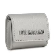 Akcesoria do słuchawek - Etui na słuchawki LOVE MOSCHINO JC6451PP4IK2390B Argento - miniaturka - grafika 1