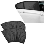 Moskitiery - Przeciwsłoneczne MOSKITIERY Samochodowe 2sztuki czarne AG936 - miniaturka - grafika 1