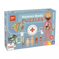 Puzzle - Puzzle edukacyjne Apli Kids - Ciało człowieka - miniaturka - grafika 1
