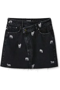 Spódnica damska Desigual Fal mini hafty zebra-L - Spódnice - miniaturka - grafika 1