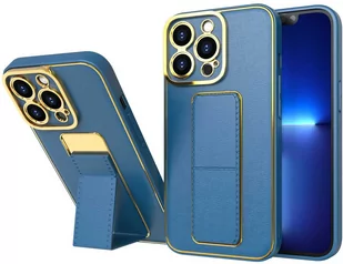 New Kickstand Case etui do iPhone 13 Pro Max z podstawką niebieski - Etui i futerały do telefonów - miniaturka - grafika 1