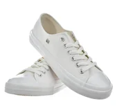 Trampki męskie - Trampki męskie BIG STAR NN174111 białe - miniaturka - grafika 1