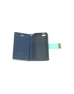 Etui skórzane Rich iPhone 6 Plus miętowo-granatowe - Etui i futerały do telefonów - miniaturka - grafika 1