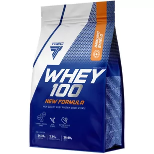 Trec Whey 100 New Formula 700G Chocolate Coconut - Odżywki białkowe - miniaturka - grafika 1