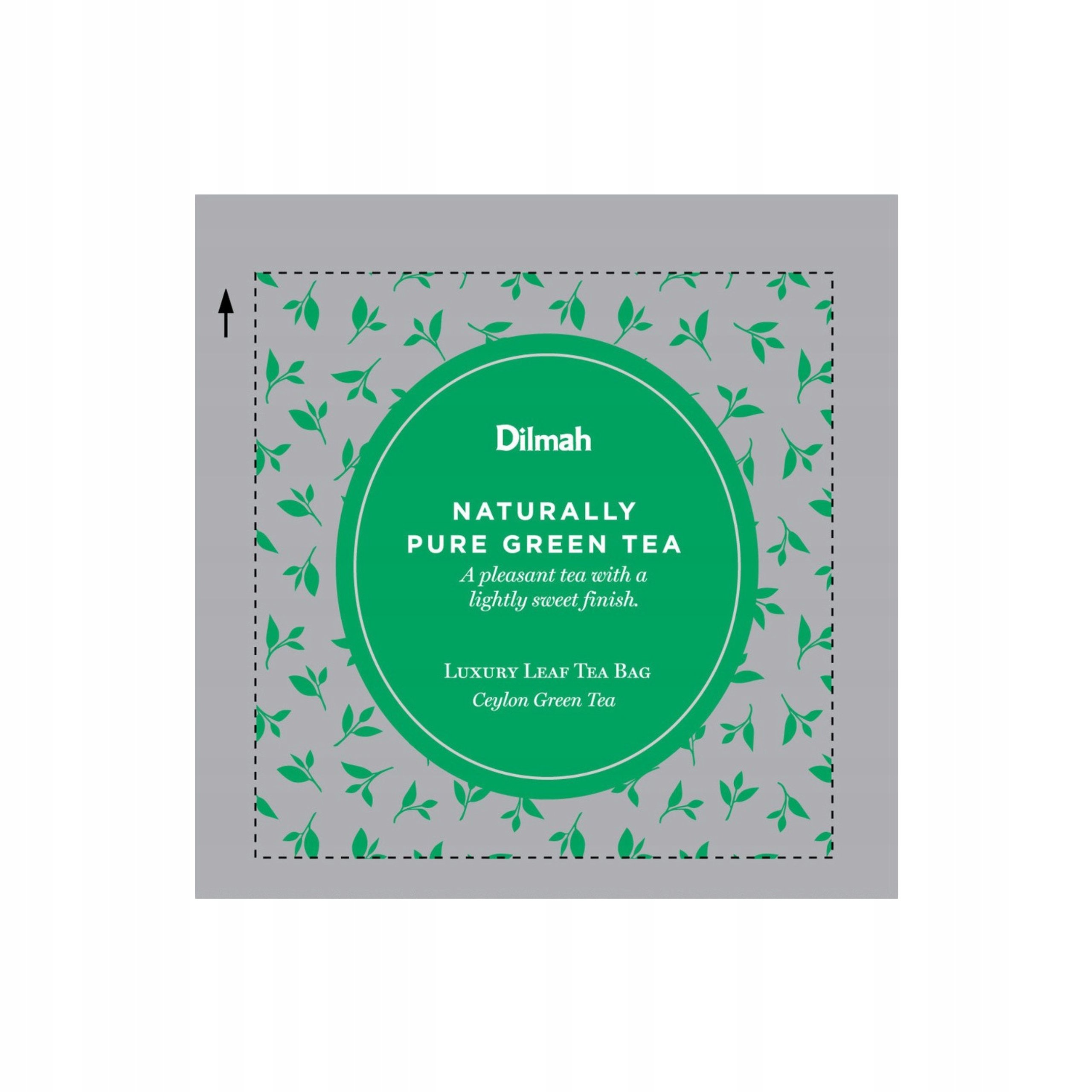 Herbata Zielona Dilmah Naturally Pure Green Tea 50 Kopert