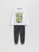 Skarpetki dla dzieci - Reserved - Piżama Teenage Mutant Ninja Turtles - biały - miniaturka - grafika 1