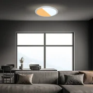 Lampy sufitowe - Briloner Lampa sufitowa LED 3767014 CCT IP44 chrom matowy - miniaturka - grafika 1