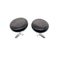 Spinki do mankietów i krawatów - Spinki do mankietów Hipersten większy (S269) Srebrne [925] - miniaturka - grafika 1