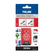 Przybory szkolne - Temperówka z gumką Milan COMPACT VICKINGS + 2 gumki - miniaturka - grafika 1