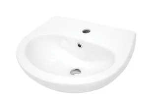 Deante Jasmin Umywalka wisząca 45,7x36,4 cm biała CDJ6U4W - Umywalki - miniaturka - grafika 1