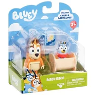 Figurki dla dzieci - Zestaw figurek BLUEY Baby Bluey I Chloe BLU17616 - miniaturka - grafika 1