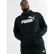 Bluzy sportowe męskie - Bluza Męska Puma Z Kapturem PLUS SIZE 851745-01 - miniaturka - grafika 1
