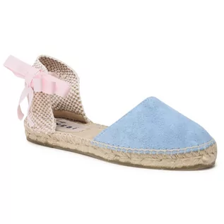 Espadryle damskie - Espadryle MANEBI - Flat Valenciana M 3.0 P0 Placid Blue - grafika 1