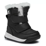 Śniegowce damskie - Sorel Śniegowce Toddler Whitney II Strap NV3875 Black 010 - miniaturka - grafika 1