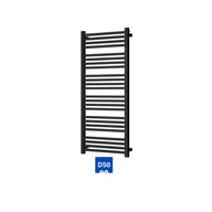 Grzejniki łazienkowe - Instal Projekt Stick D50 grzejnik 50x74 cm czarny mat STI-50/70D50C31 - odbiór osobisty: Kraków, Warszawa, 29-Innych-Miast - miniaturka - grafika 1