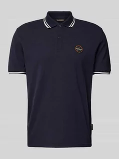 Koszulki męskie - Koszulka polo o kroju regular fit z naszywką logo model ‘MACAS’ - grafika 1
