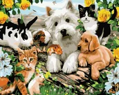 Zabawki kreatywne - Diamond Painting Haft Diamentowy Mozaika Zestaw 5D - miniaturka - grafika 1