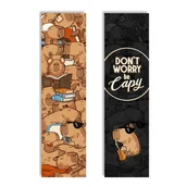 Zakładki do książek - Zakładka kartonowa - Don`t worry be Capy - miniaturka - grafika 1