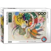 Puzzle - Eurographics puzzle wassily Kandinsky """"""""""""""""części krzywej duopolistycznej"""""""""""""""", 1000, wielokolorowy - miniaturka - grafika 1