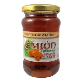 Bartpol Miód Spadź liglasta 500g BR726 - Miód - miniaturka - grafika 1
