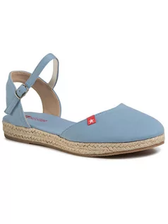 Espadryle damskie - Big Star Espadryle FF274532 Niebieski - grafika 1