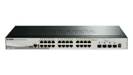 Switche - Przełącznik DGS-1510-28X Switch 24GE 4SFP+ - miniaturka - grafika 1
