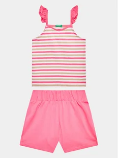 Komplet top i spodenki United Colors Of Benetton - Koszulki i topy damskie - miniaturka - grafika 1