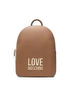 Plecaki - Love Moschino Plecak JC4109PP1ELJ020A Brązowy - miniaturka - grafika 1
