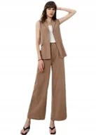 Marynarki i żakiety damskie - Shein Marynarka Bez Rękawów Brązowa 40/42 Vco - miniaturka - grafika 1