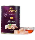 Mokra karma dla kotów - NUEVO Kitten Chicken 400g karma w puszce dla kociąt kurczak - miniaturka - grafika 1