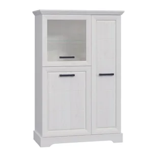 Kredens Lewy CHXV4211L-S24 Cortella Forte Biały - Kredensy - miniaturka - grafika 1