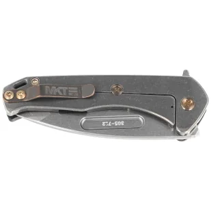 Nóż składany Medford Praetorian Swift FL Flipper Tumbled Tanto, Black Handle, Bronze HW/Clip, S45VN (MKFF2064TT-42TM-T1C1-Q4) - Noże - miniaturka - grafika 7