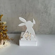 Świeczniki - Świecznik-zajączek - miniaturka - grafika 1