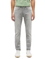 Spodnie męskie - Mustang Szare Męskie Spodnie Jeasny Slim Fit 34/32 - miniaturka - grafika 1