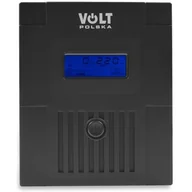 Zasilacze awaryjne UPS - Zasilacz Awaryjny Ups 1500VA 900W LCD + Program - miniaturka - grafika 1
