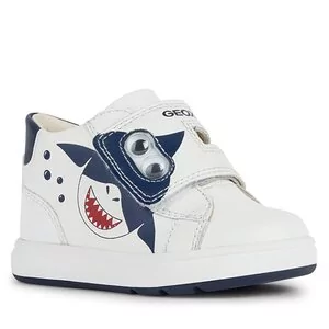 Buty dla chłopców - Półbuty Geox B Biglia Boy B354DC08554C0899 White/Navy - grafika 1