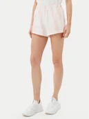 Spodenki damskie - Guess Szorty sportowe V5GD11 KCRQ0 Różowy Relaxed Fit - miniaturka - grafika 1