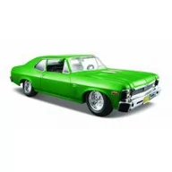 Samochody i pojazdy dla dzieci - Maisto MI 31262-40 Chevrolet Nova SS 1970 zielony 1:24 p12 31262-40 - miniaturka - grafika 1