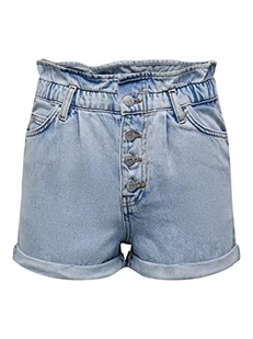 ONLY ONLCUBA miękka torba DNM NOOS szorty, jasnoniebieski, rozmiar XXS, jasnoniebieski (light blue denim), XXS - Spodenki damskie - miniaturka - grafika 1