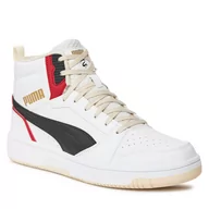 Półbuty męskie - Sneakersy Puma Rebound V6 Dragon Year 395077 01 Puma White/Puma Black/Club Red/Sugared Almond - miniaturka - grafika 1