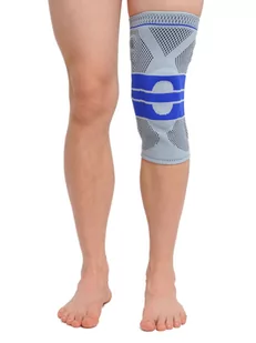Orteza Kolana Stabilizator Wsparciem Rzepki Opaska L - Ortezy, stabilizatory i opaski elastyczne - miniaturka - grafika 1