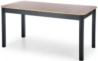 Stoły - Nowoczesny prostokątny rozkładany stół dąb artisan + czarny N7-B29 - miniaturka - grafika 1
