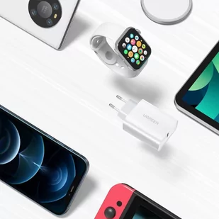 Ugreen ładowarka sieciowa USB Power Delivery 3.0 Quick Charge 4.0+ 20W 3A biały (60450) - Ładowarki do telefonów - miniaturka - grafika 4