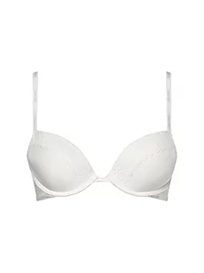 Calvin Klein Damski biustonosz Push Up Plunge, BEŻOWY, 70E - Biustonosze - miniaturka - grafika 1