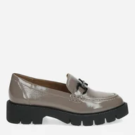 Mokasyny damskie - Loafersy damskie skórzane CAPRICE CAP9-9-24708-41-017 39 Czarne (4064215096254). Loafersy damskie - Caprice - miniaturka - grafika 1