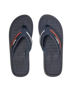 Pepe Jeans Japonki West Basic PMS70156 Granatowy - Klapki i japonki męskie - miniaturka - grafika 1